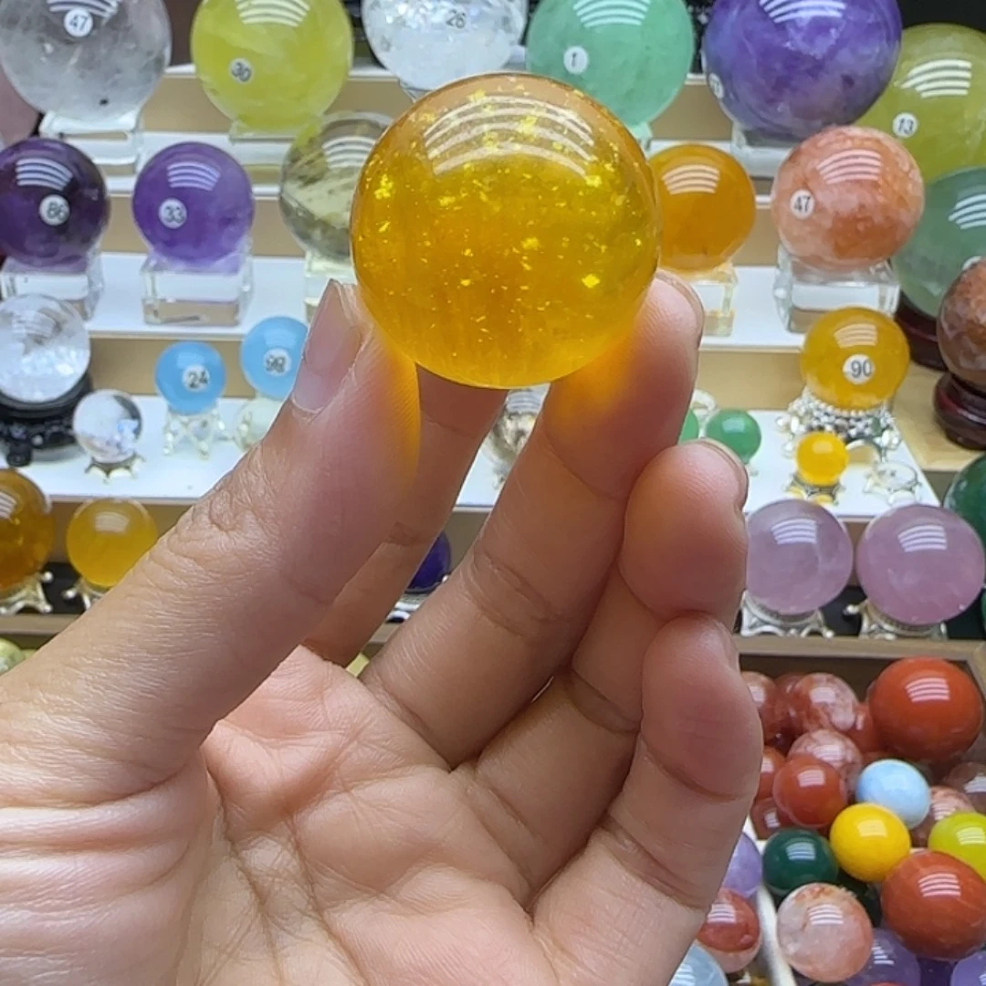 未镶嵌珠宝半成品水晶28.9mm