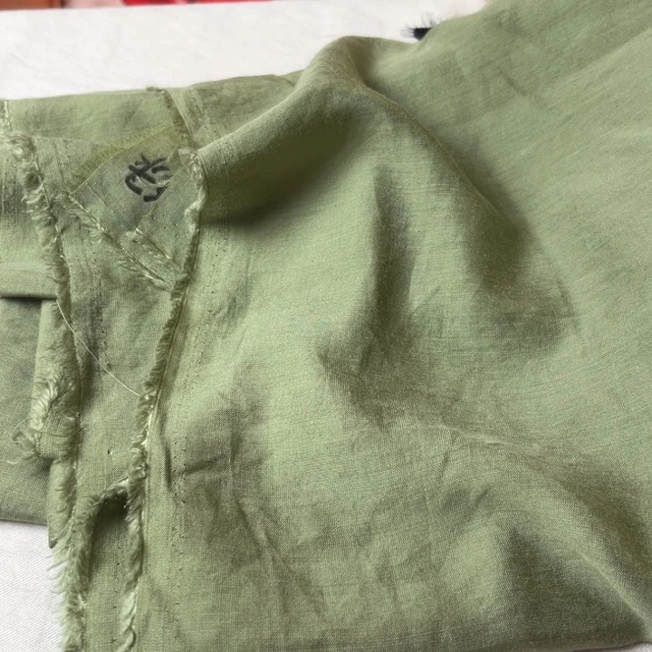 棉混纺军绿人鱼姬3米。