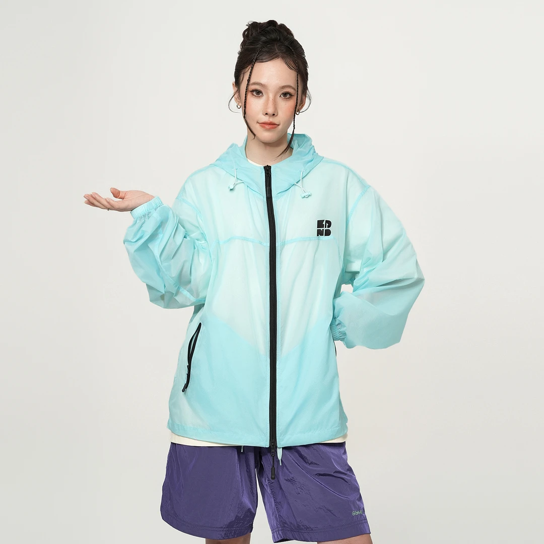 BOXLAND日常长袖夏季男女款夹克春夏宽松运动风轻薄皮肤衣防晒