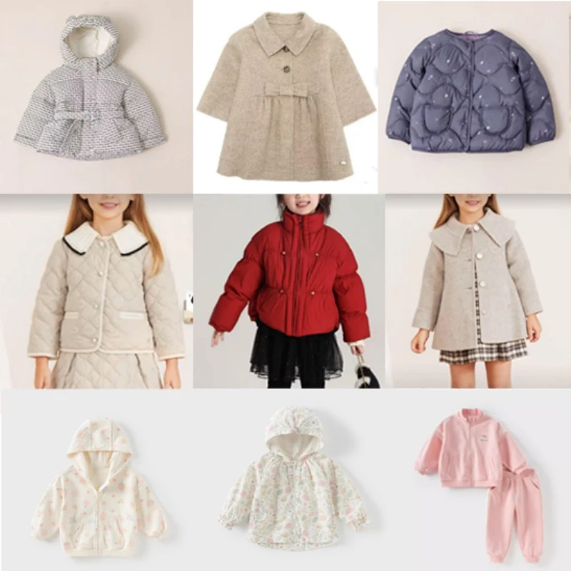 【断码孤品】儿童秋冬款男女童大衣外套时尚百搭上衣2
