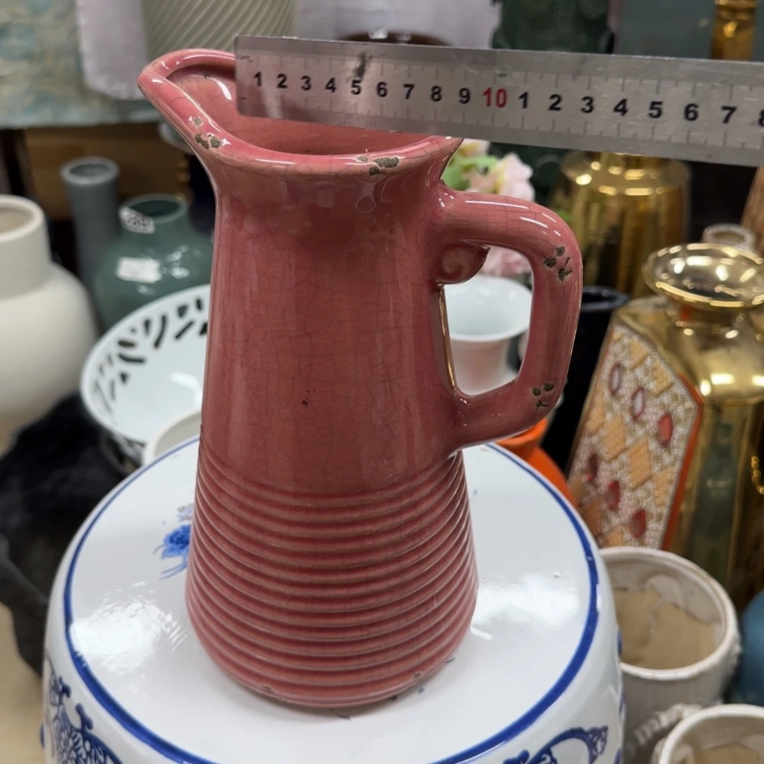 瓷片陶瓷工艺花瓶摆件
