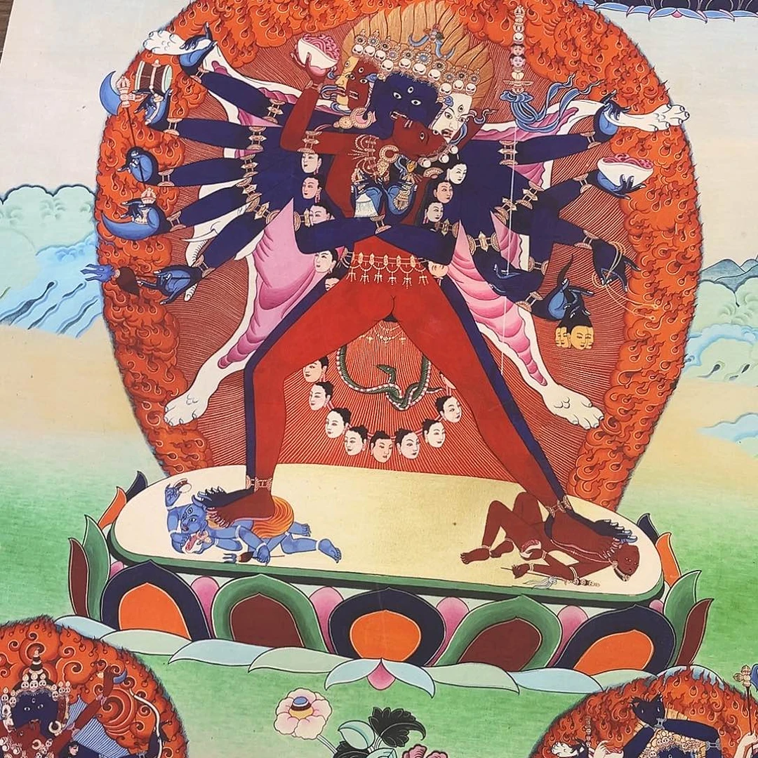 卷轴画唐卡精品原作