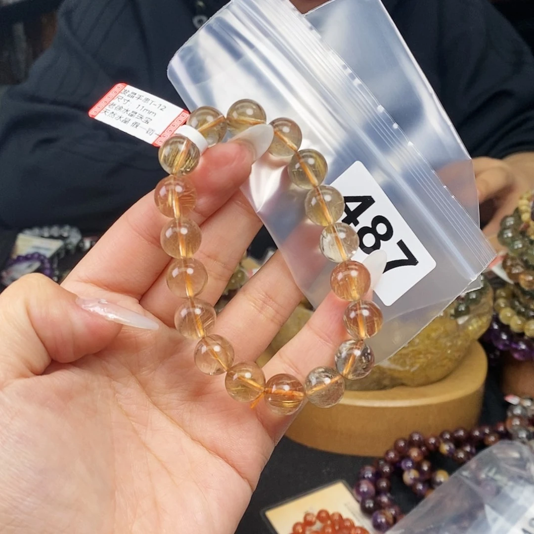 水晶手串多样性发其一487未镶嵌