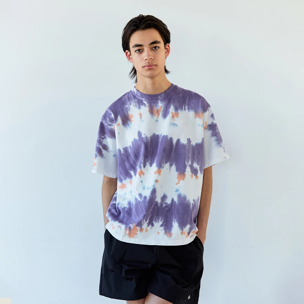 十年限定款 BENT IDEA新款 经典扎染工艺纯棉情侣无性别t恤短袖