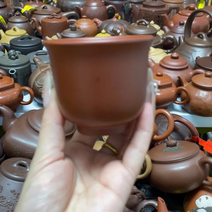 茶壶底槽青紫砂艺术作品