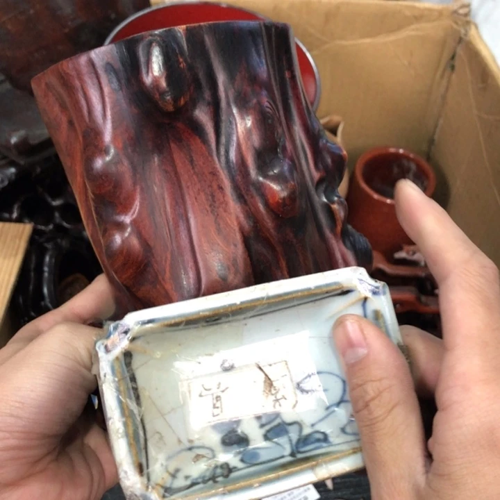 陶瓷孤品单件车里拍