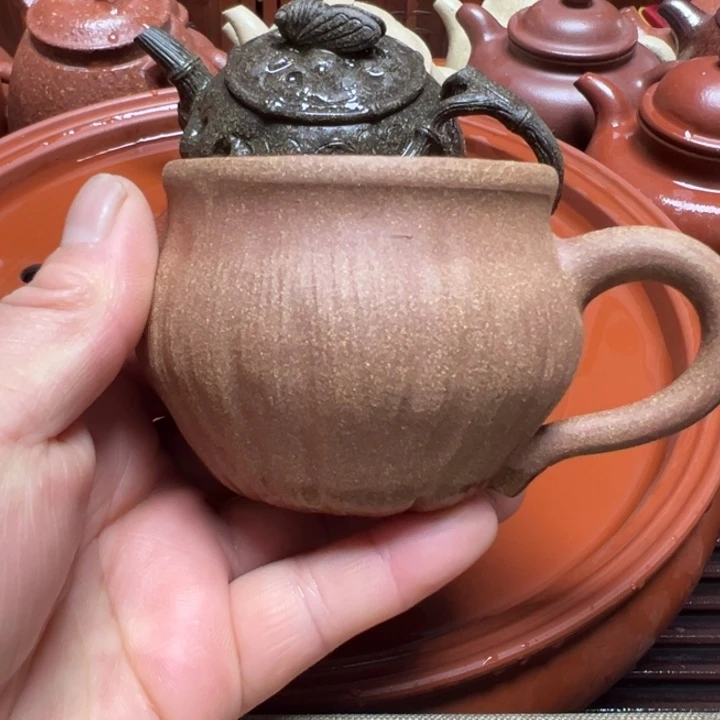 紫砂茶壶宜兴原矿段泥