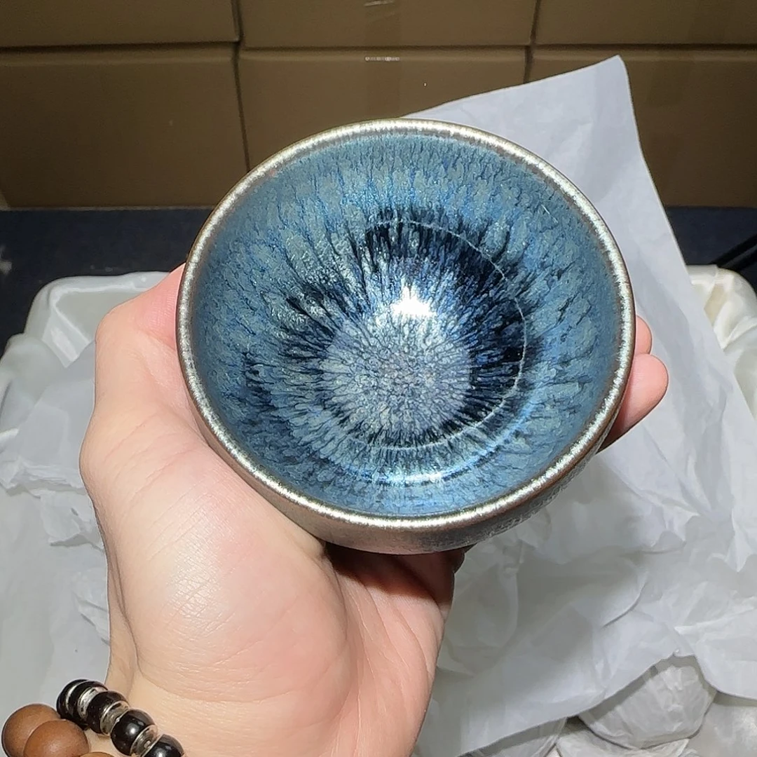 茶盏微瑕建盏，介意勿拍