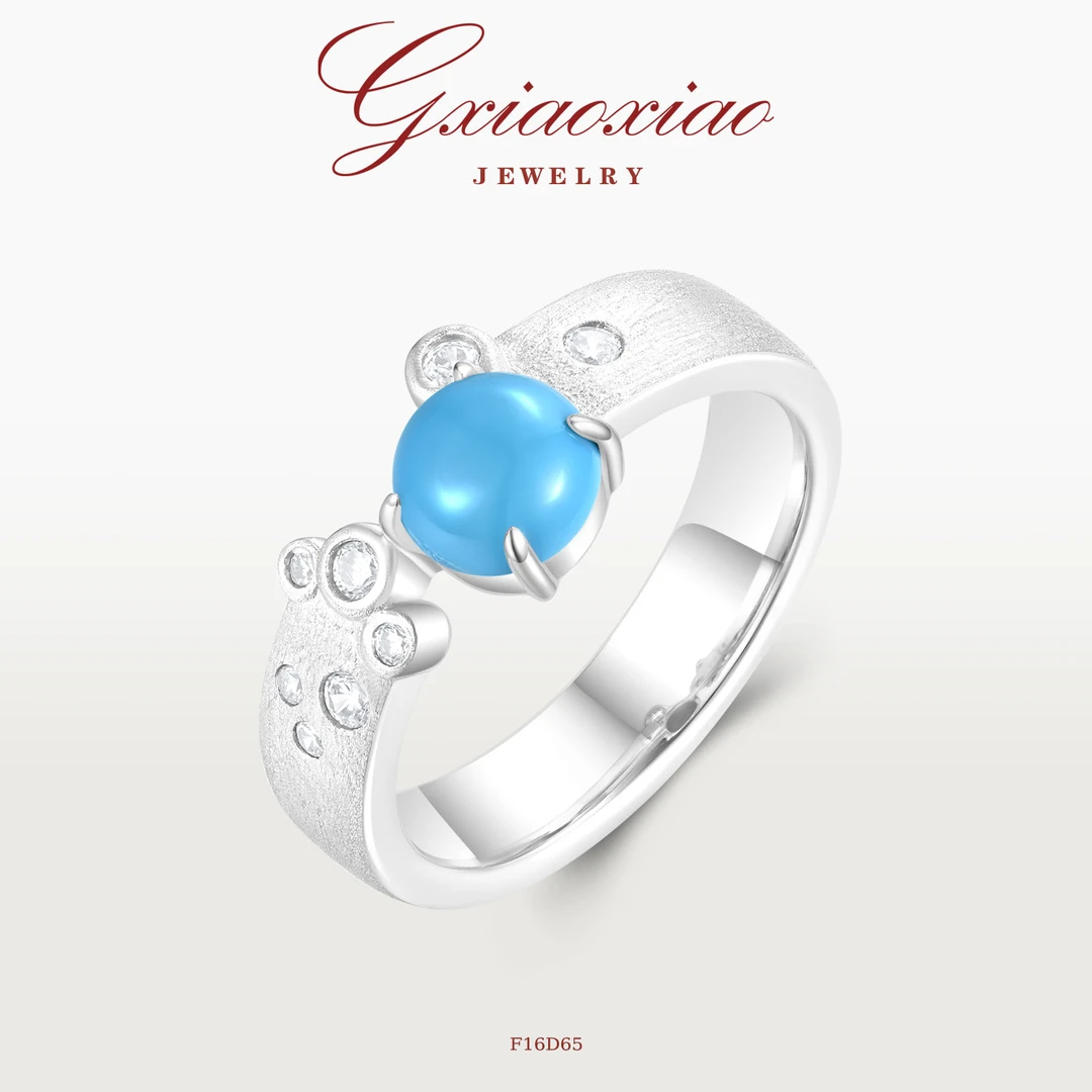 G XIAOXIAO 镀K金【繁星】气质复古高级设计师款百搭戒指 F16D65