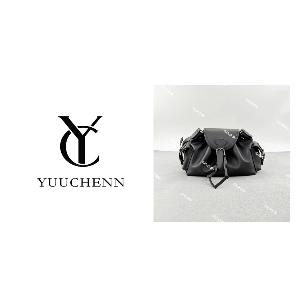 YUUCHENN/25cm原创设计高定真皮包 HH7107