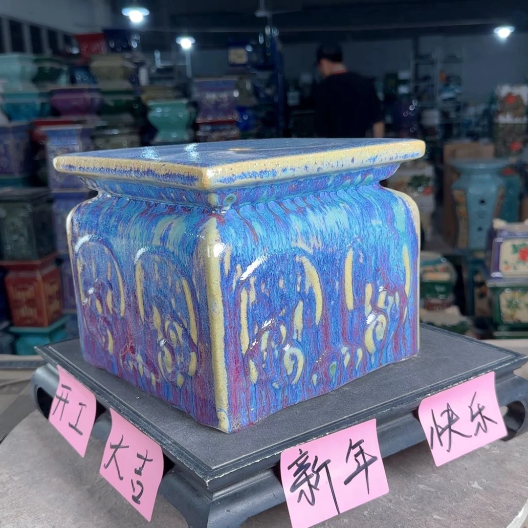 一风堂石湾花盆。微瑕031