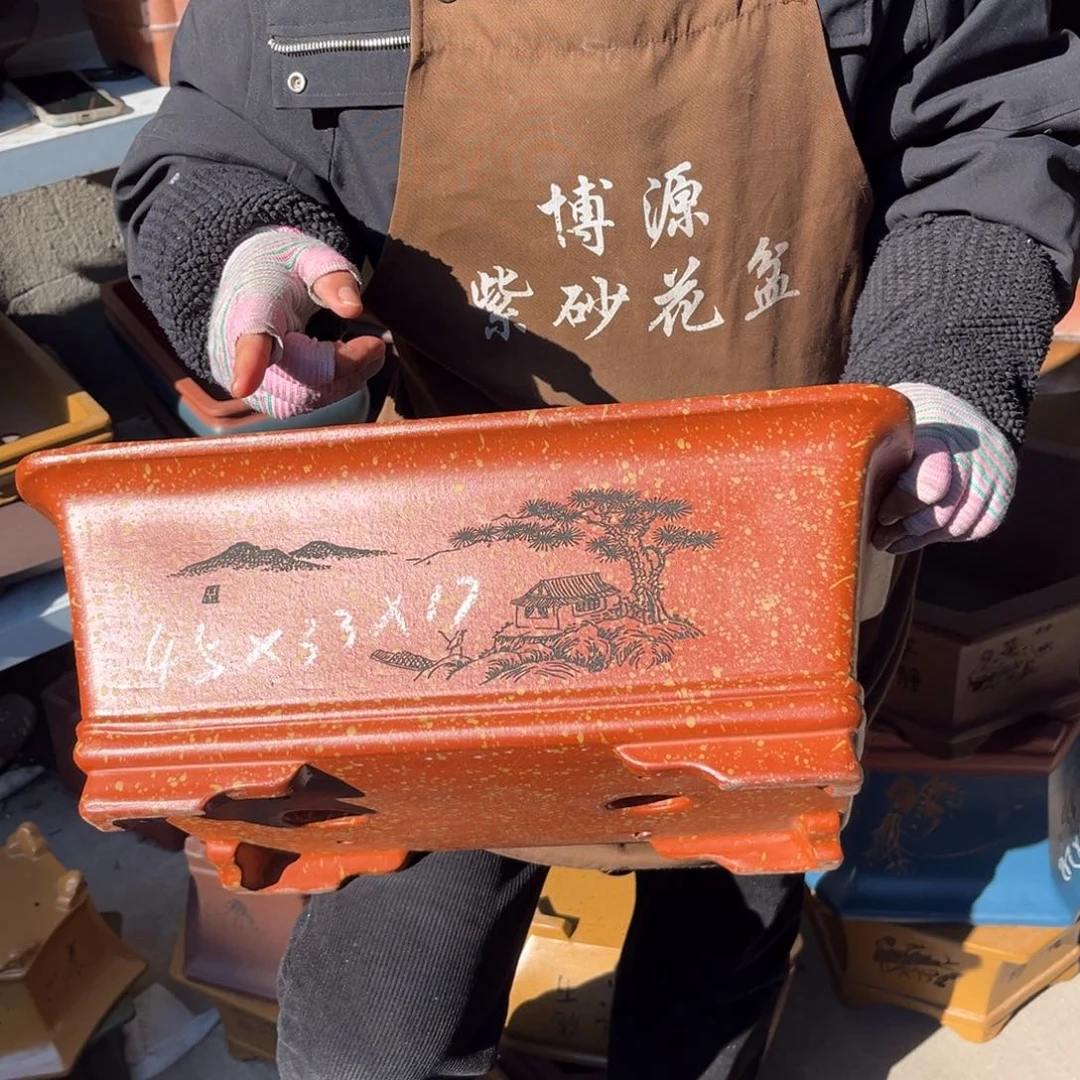 花盆紫砂盆景艺术