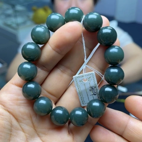 未镶嵌手串和田玉114