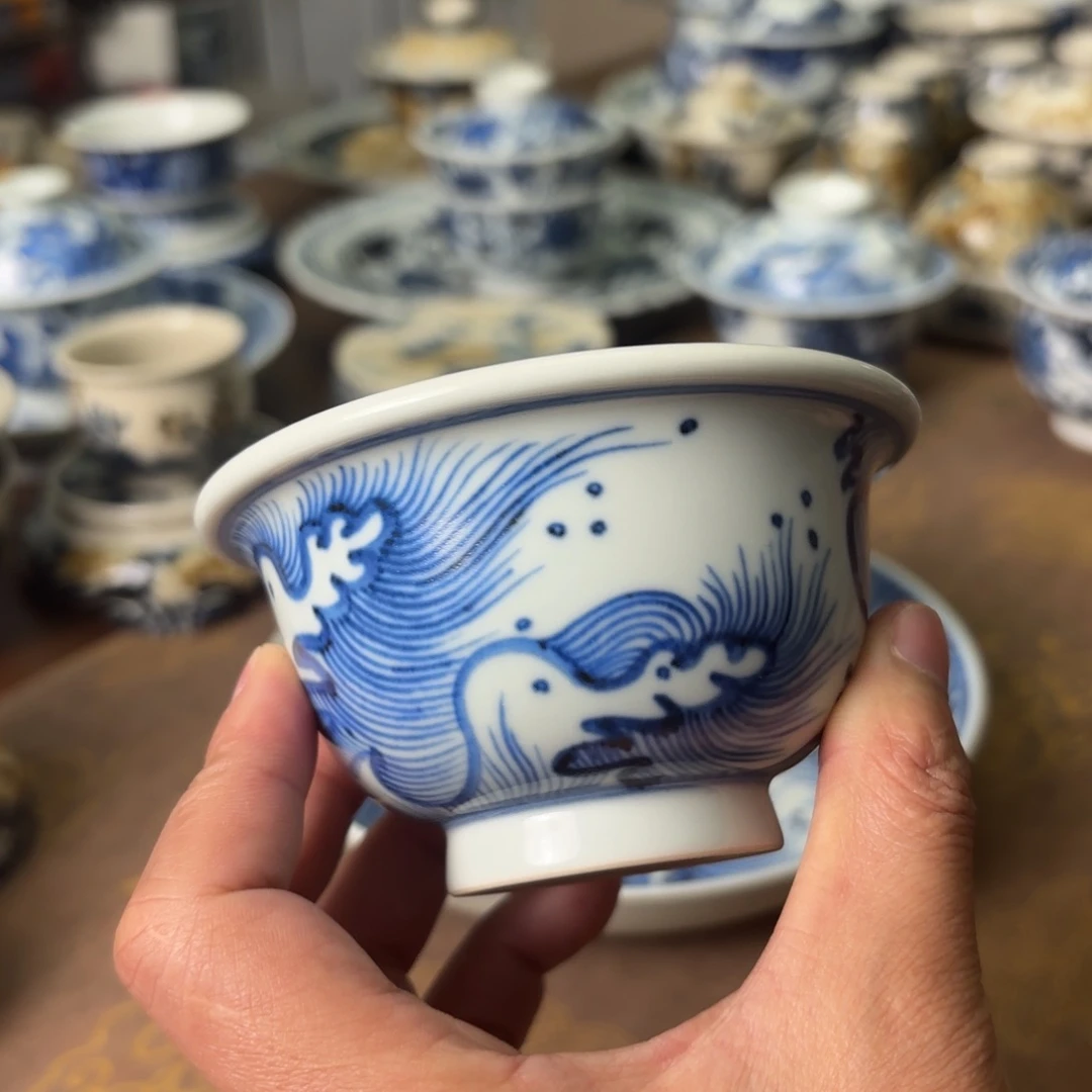 陶摆件景德镇手绘茶器