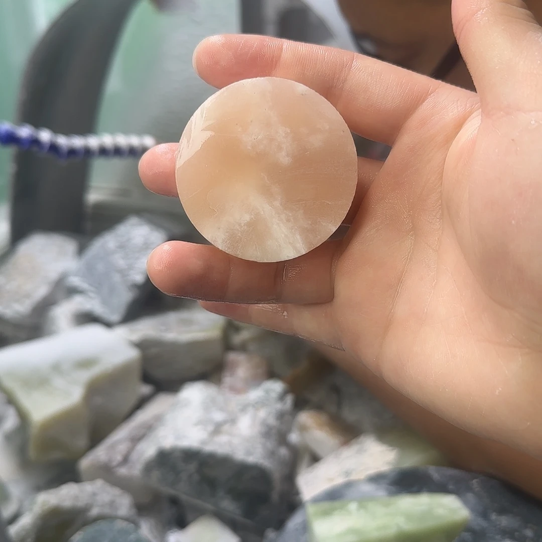 长石玉未镶嵌珠宝半成品