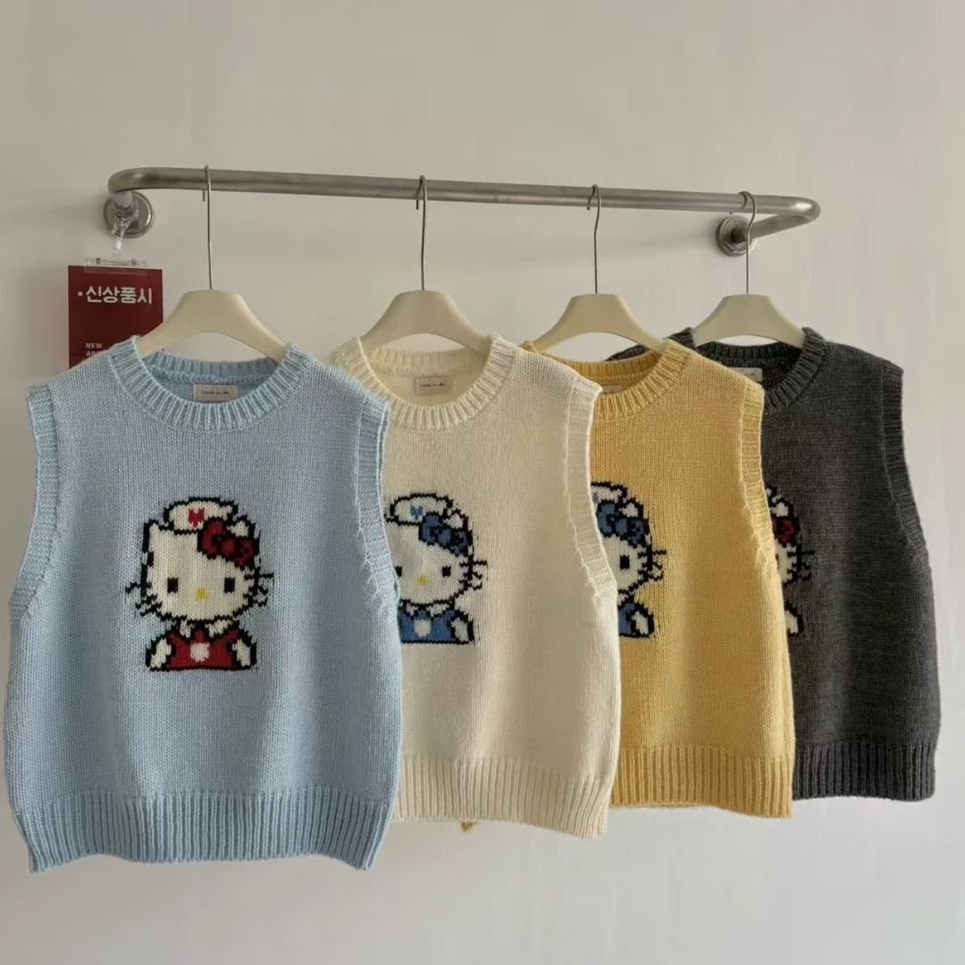 AMI家女装毛衣马甲2025新款长袖