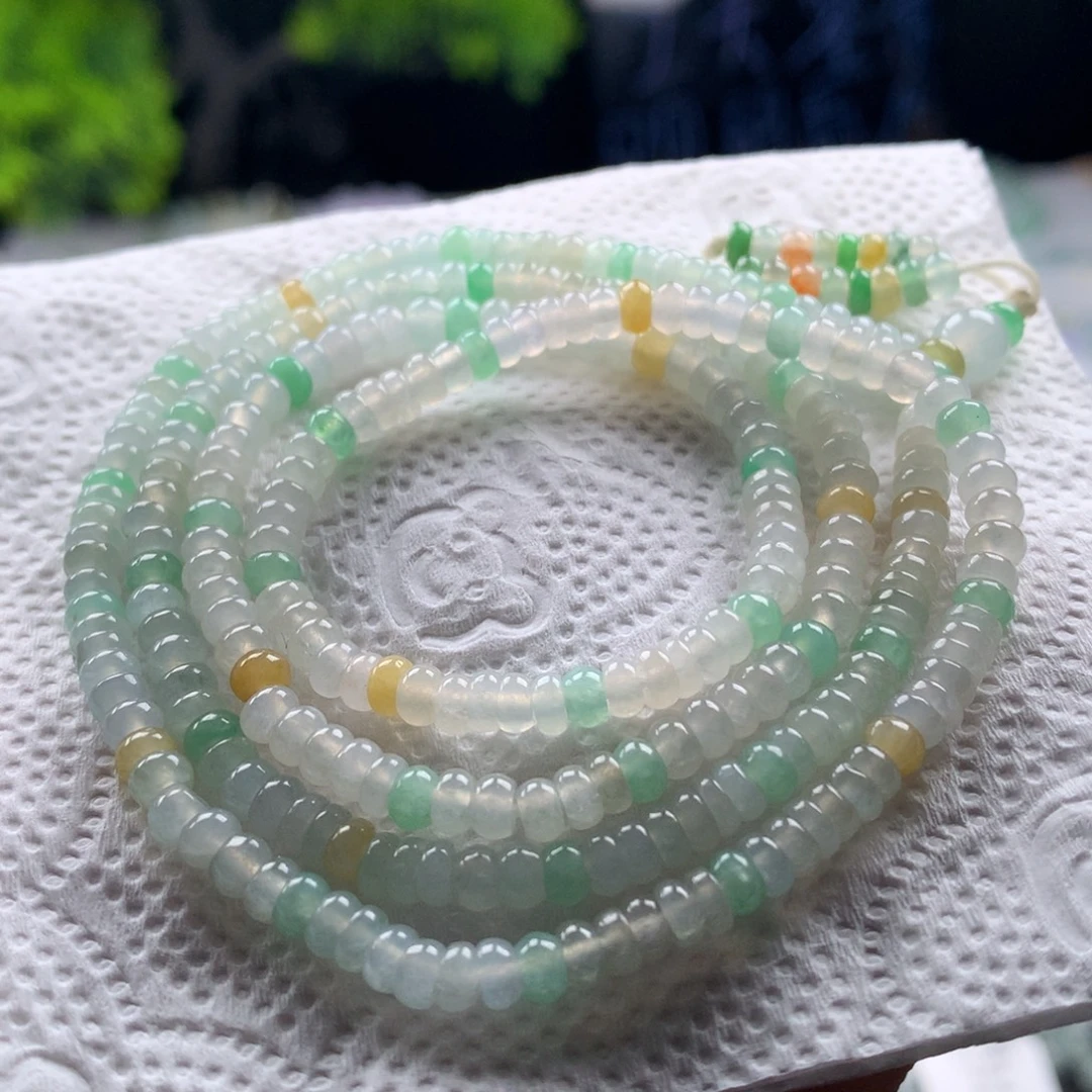 翡翠未镶嵌手链卡4