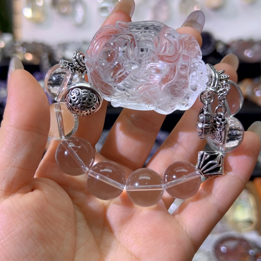 合金手链水晶李*.手串