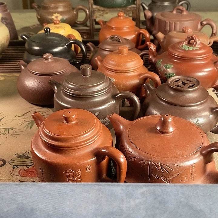 茶壶段泥大*紫砂的微瑕