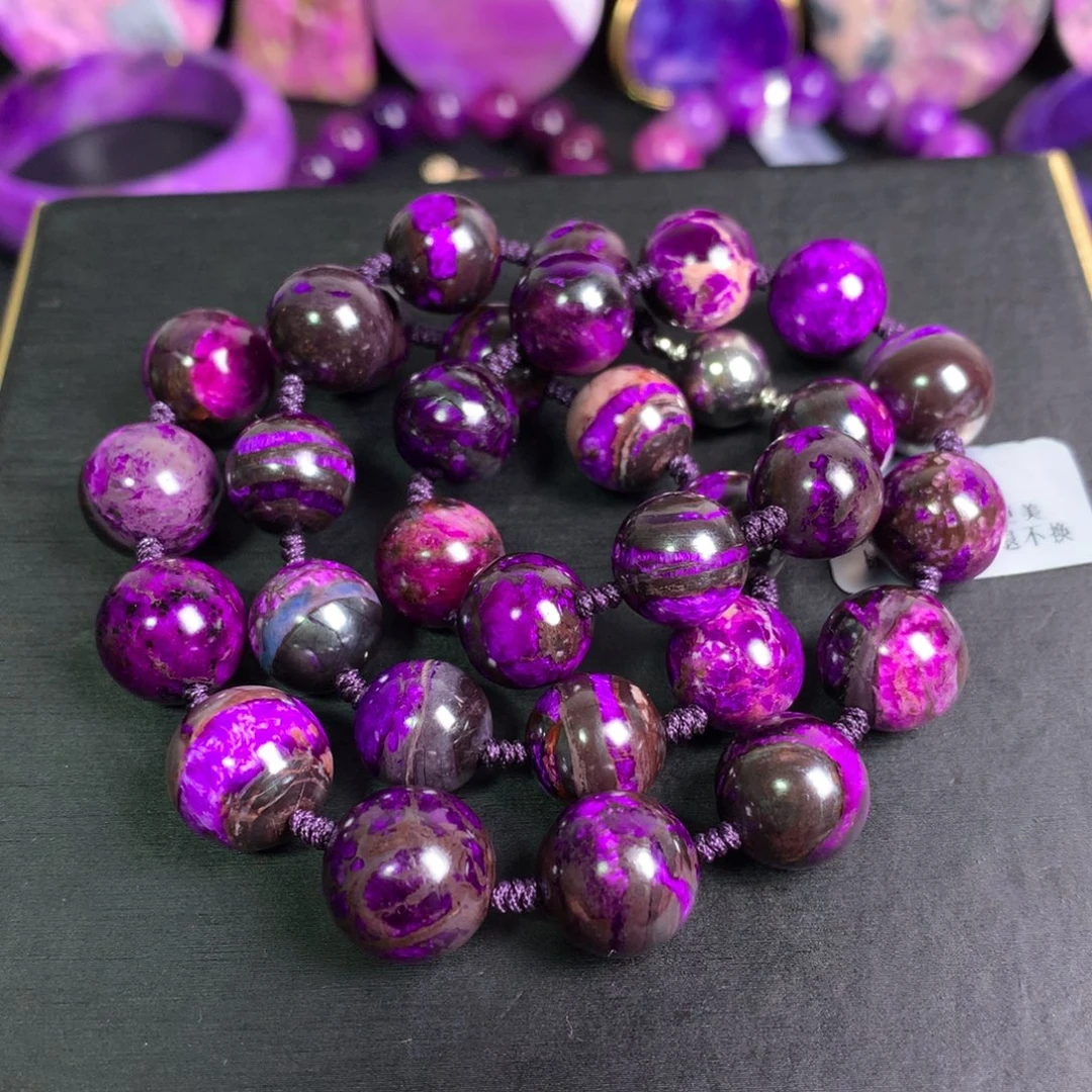 苏纪石（舒俱来）未镶嵌丝绒项链