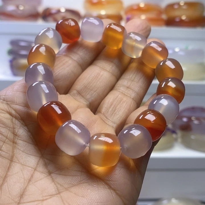 玛瑙/玉髓手链未镶嵌