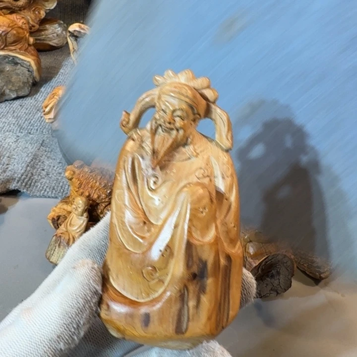 崖柏摆件手把件等