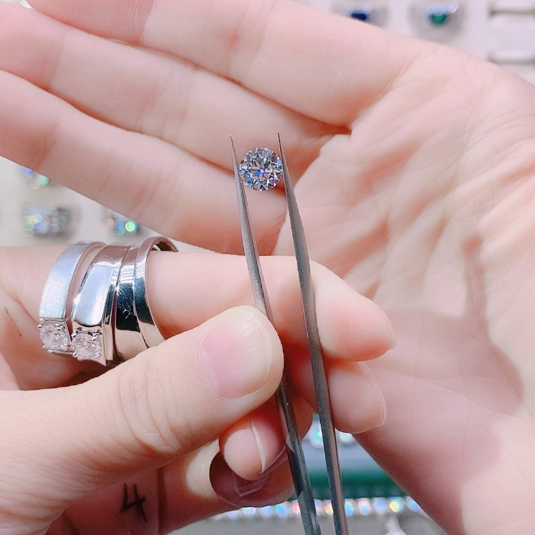 925银1:1裸石顶配