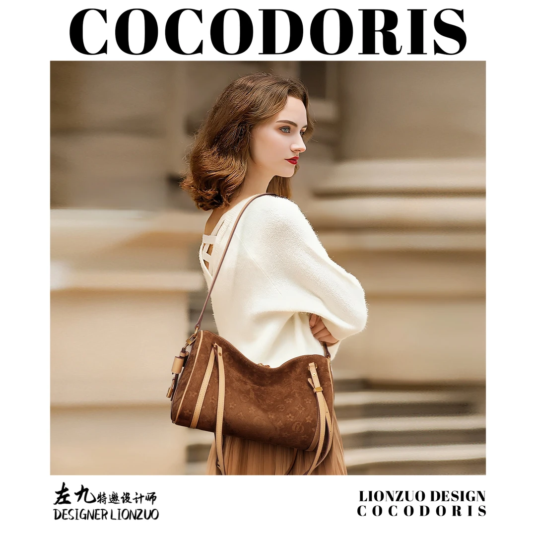 COCO DORIS2025【琥珀流光——佛罗伦萨】波士顿枕头包女士百搭单肩包
