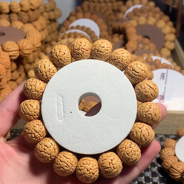 一***光桃核手串14#大金丹