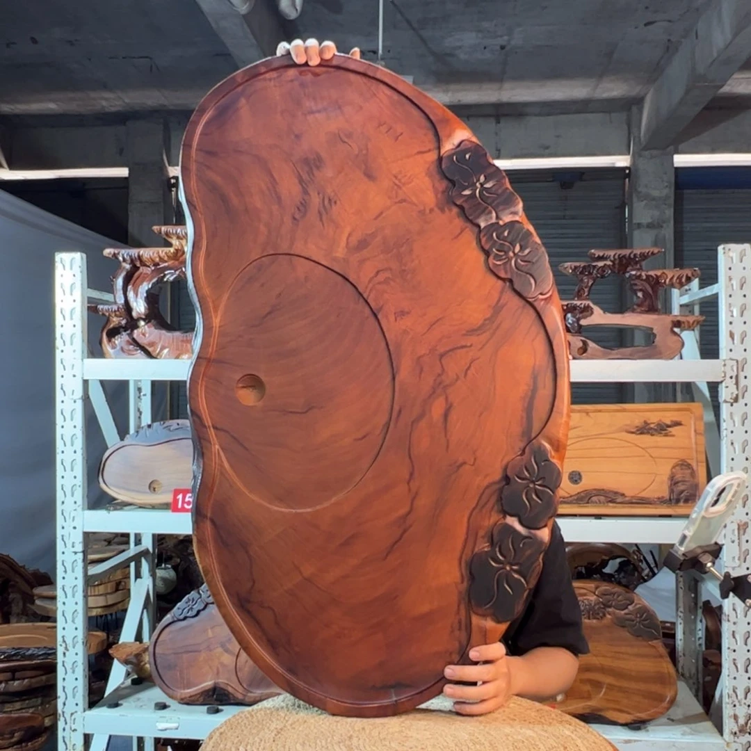 香樟木茶盘原木木头