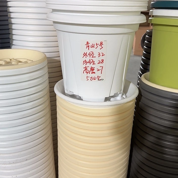 青山5加仑口径32无托纯白5个