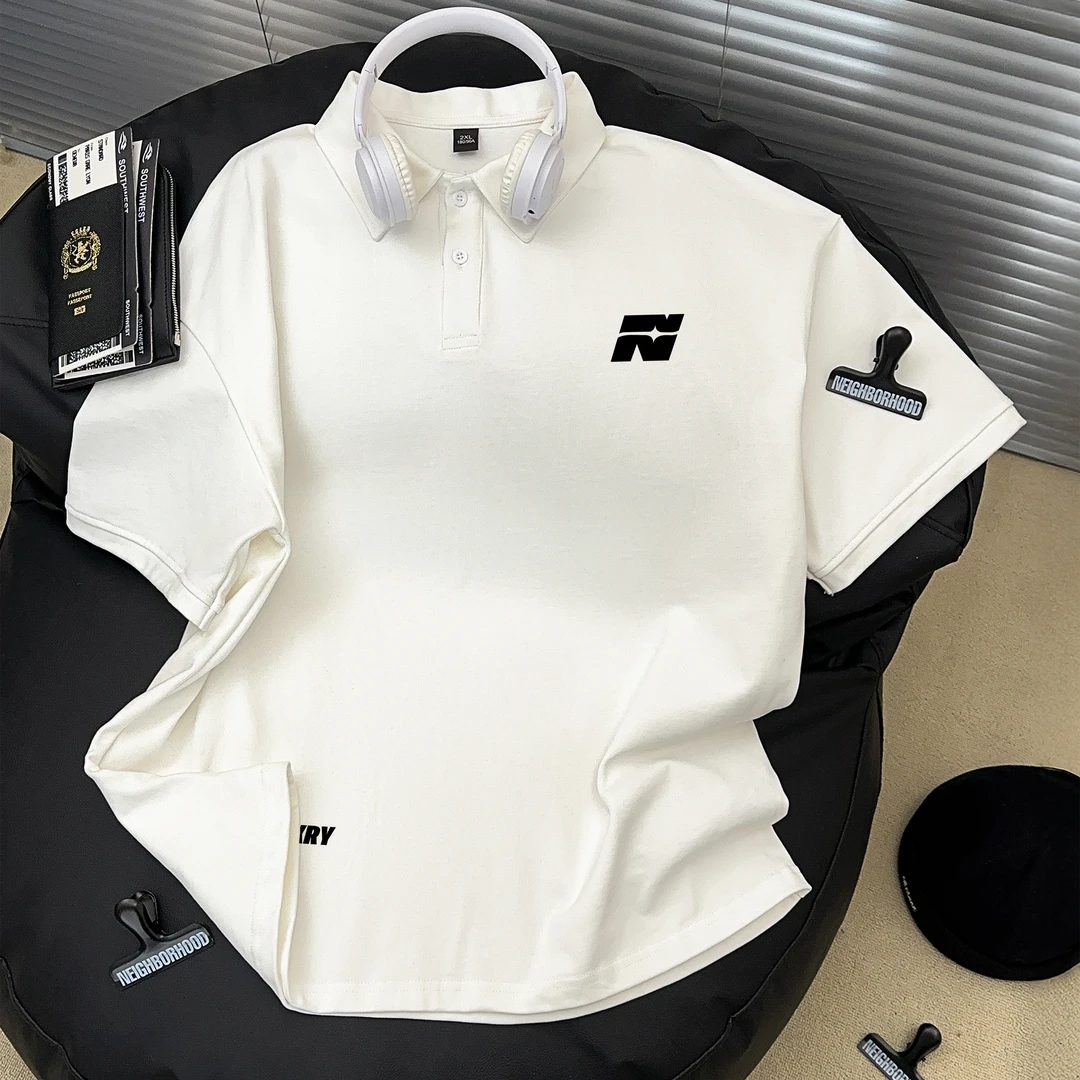 Dekkry夏季2025新款百搭宽松美式潮牌潮流男女休闲小众纯棉Polo衫