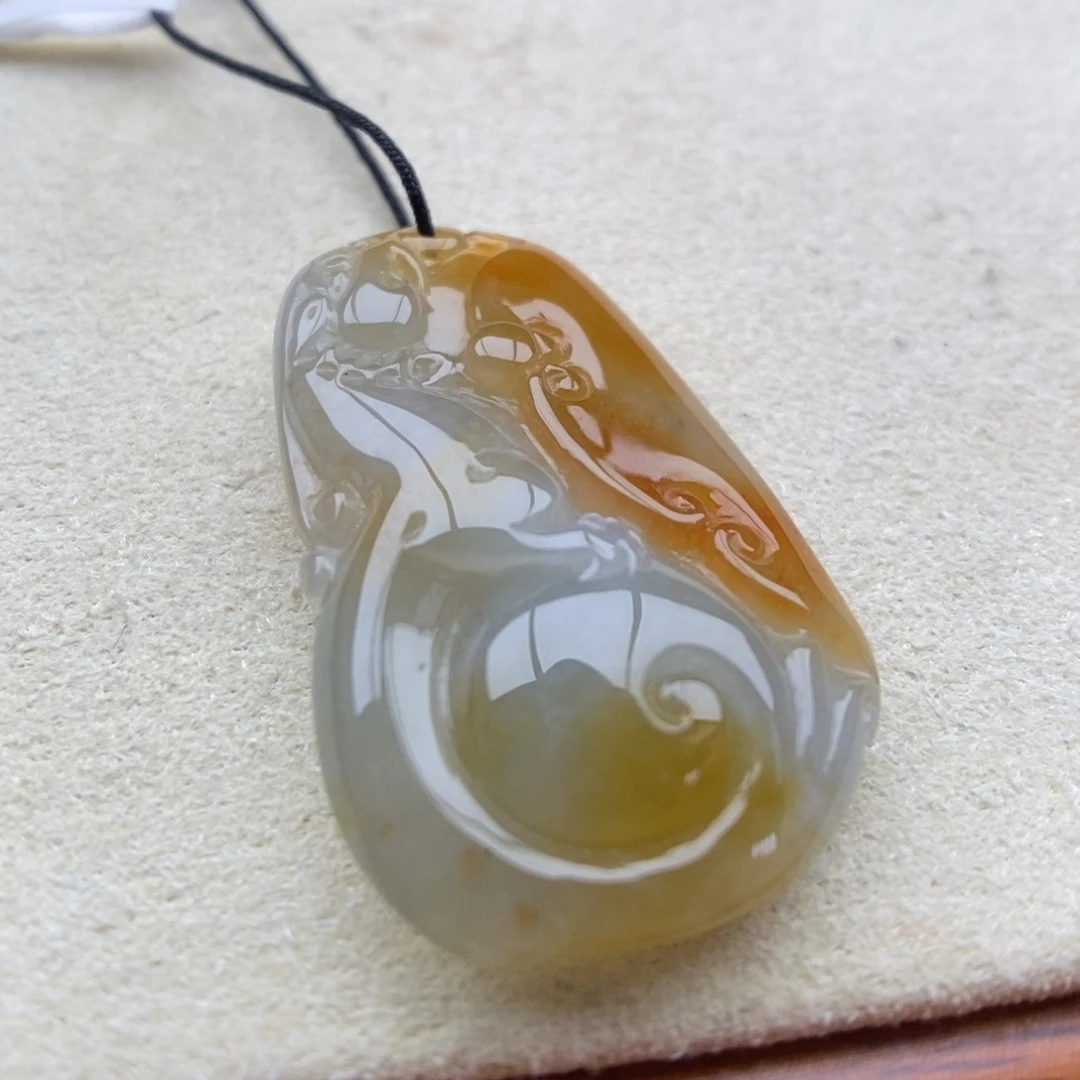 翡翠未镶嵌颈饰吊坠12