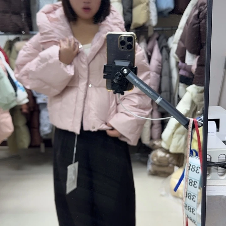 女外套粉色短袖S码