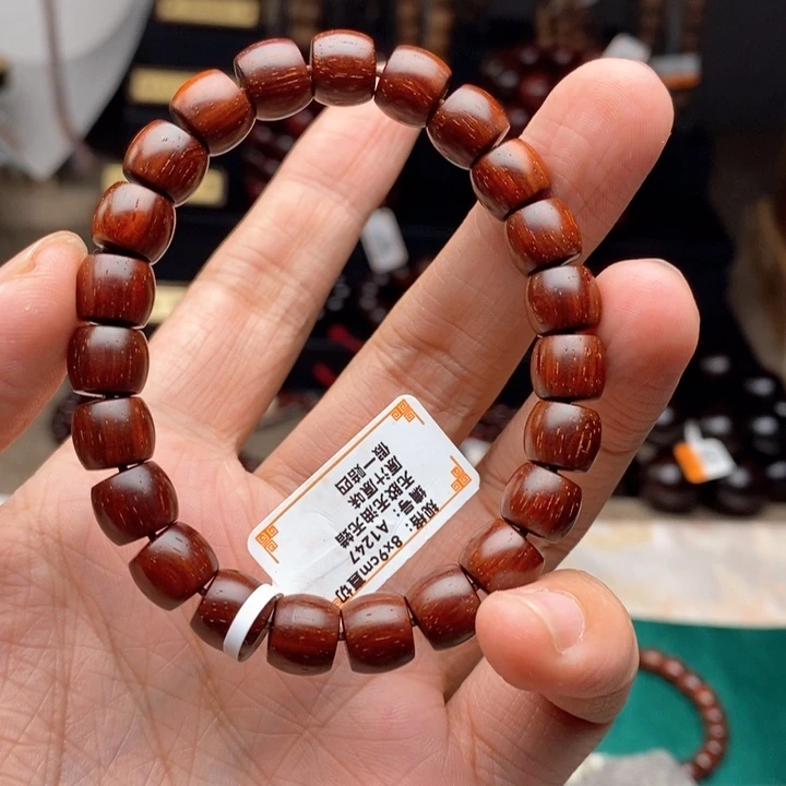 檀香紫檀（小叶紫檀）手串/手链89直切原汁原味