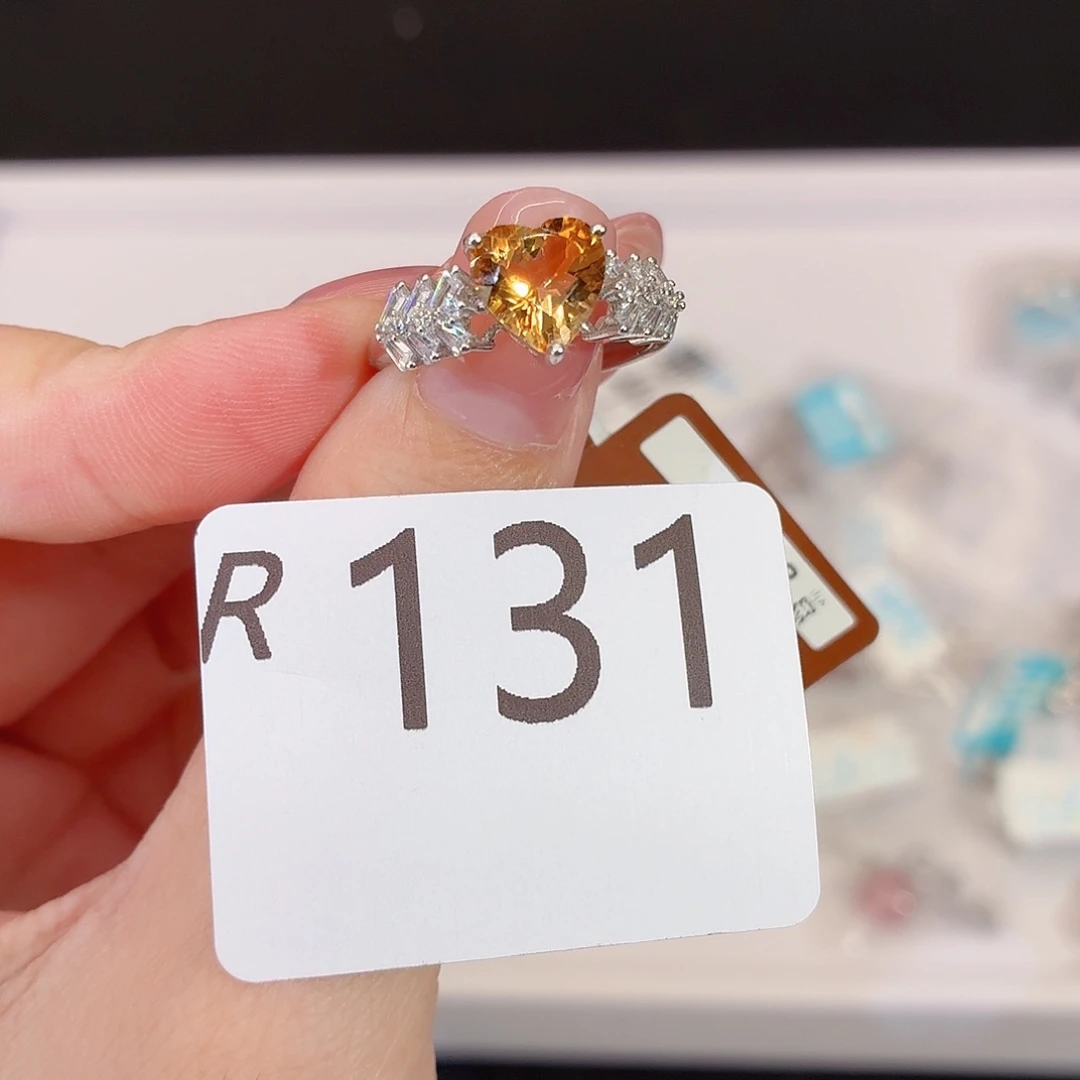银S925镶嵌珠宝半成品水晶