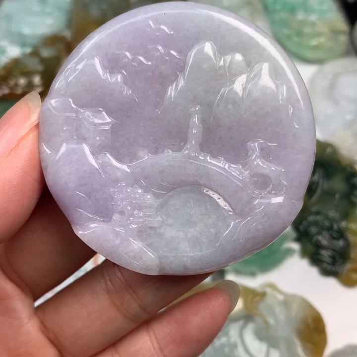 颈饰未镶嵌翡翠翡翠