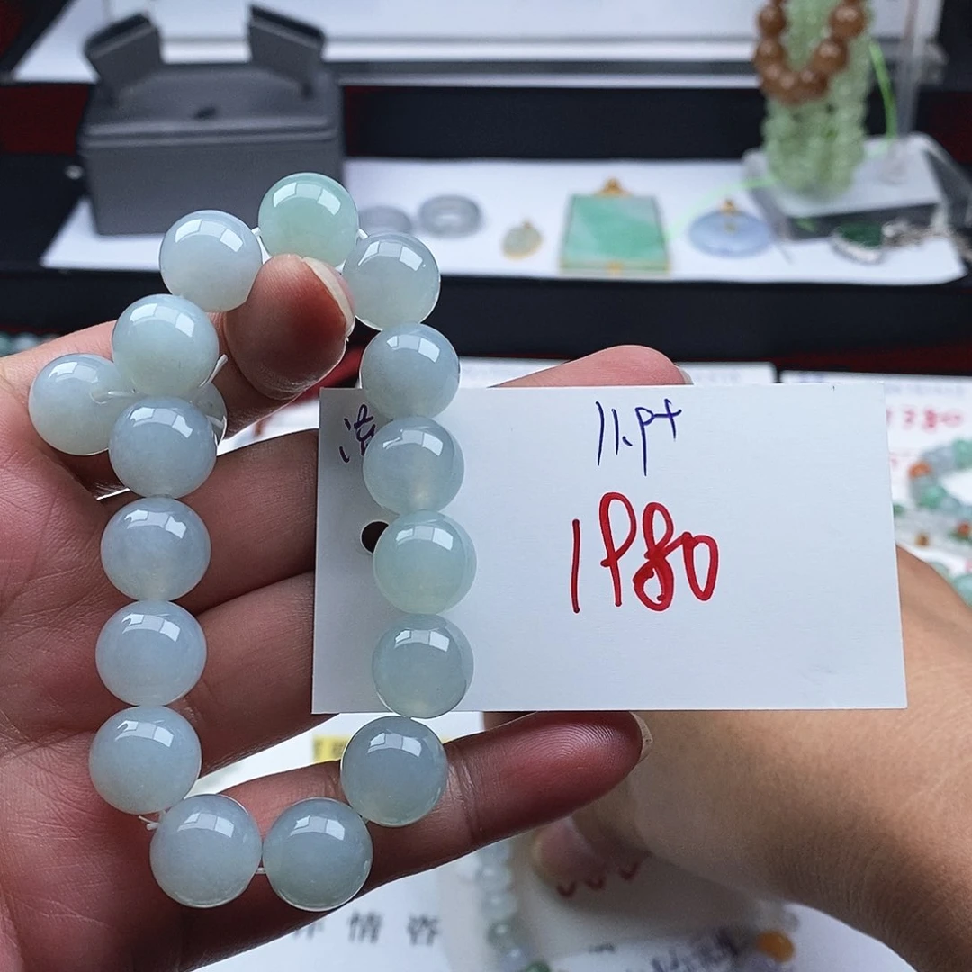 未镶嵌手串翡翠天然翡翠Ａ货