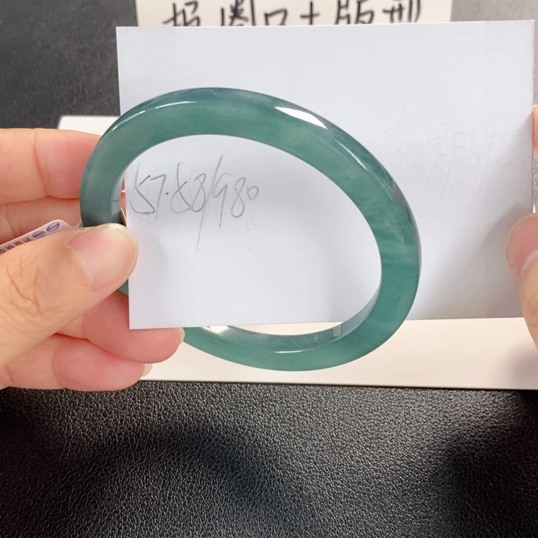 翡翠未镶嵌手镯天然翡翠