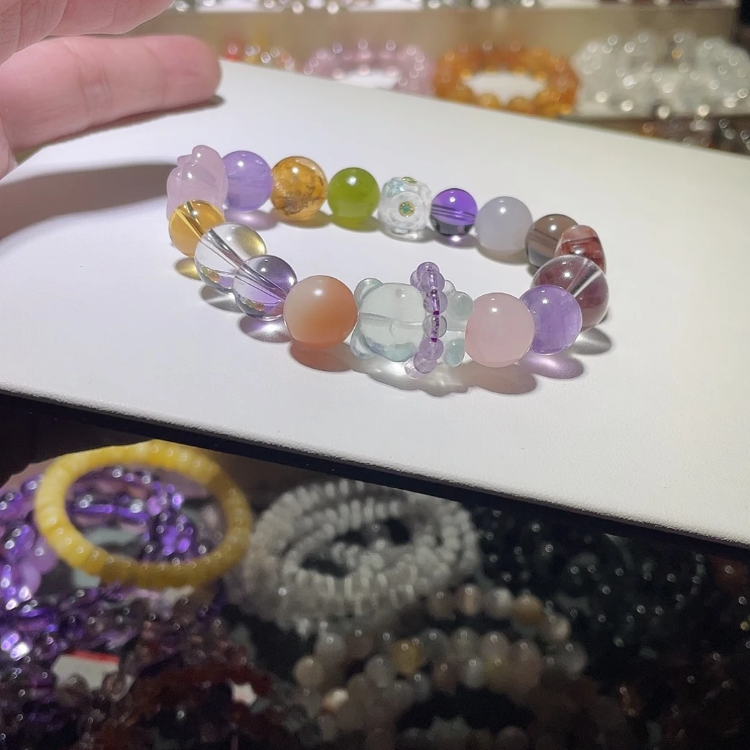 水晶手链未镶嵌手链