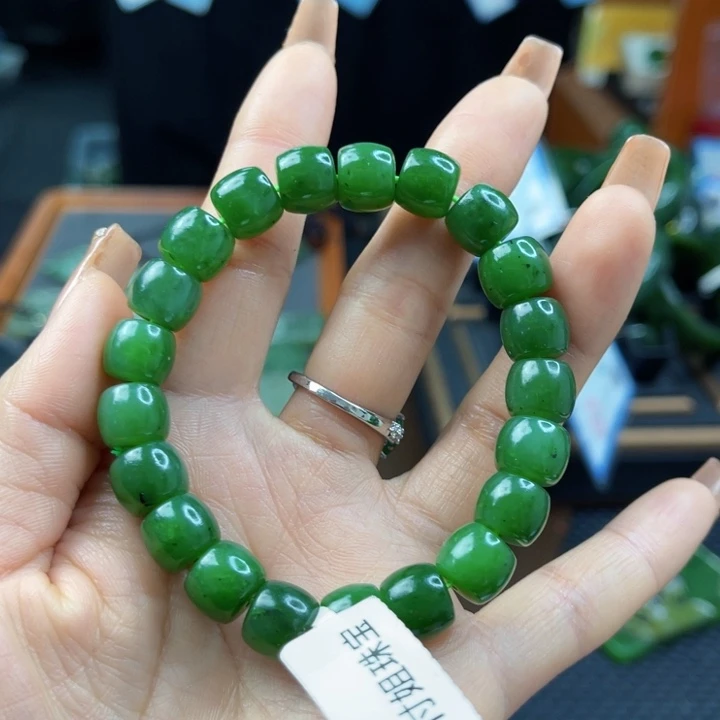 【闪购商品】和田玉（碧玉）手链未镶嵌