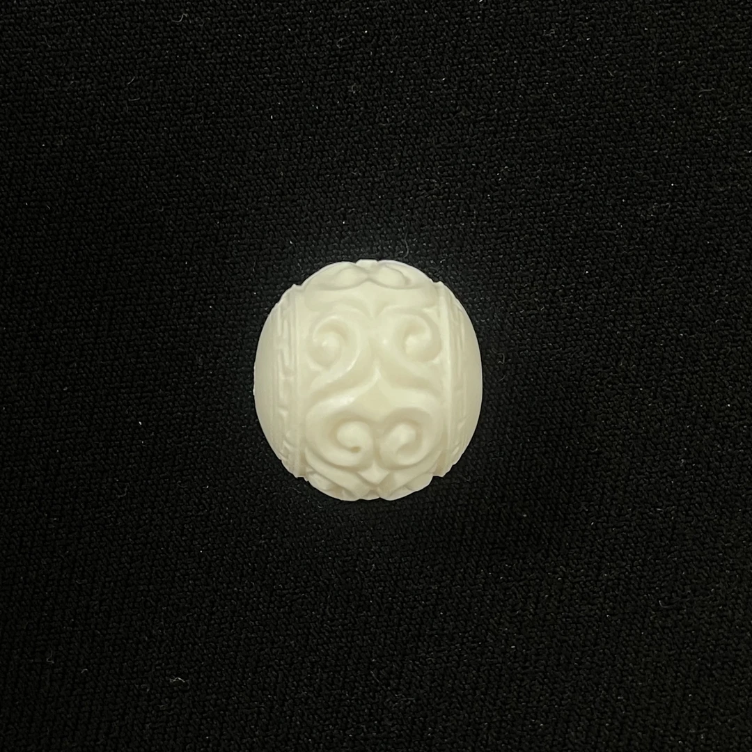 PK27 回纹圆珠 只做天然猛犸牙