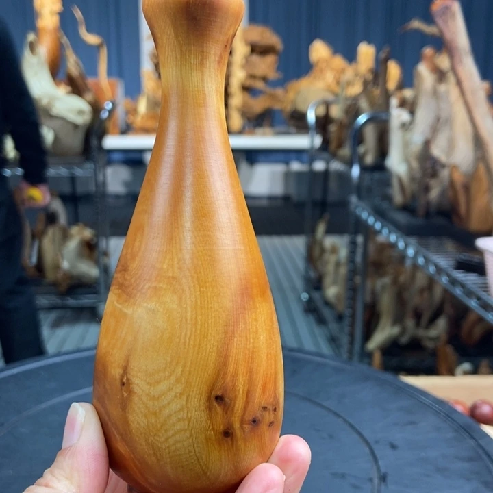 柏木（崖柏）实木花瓶