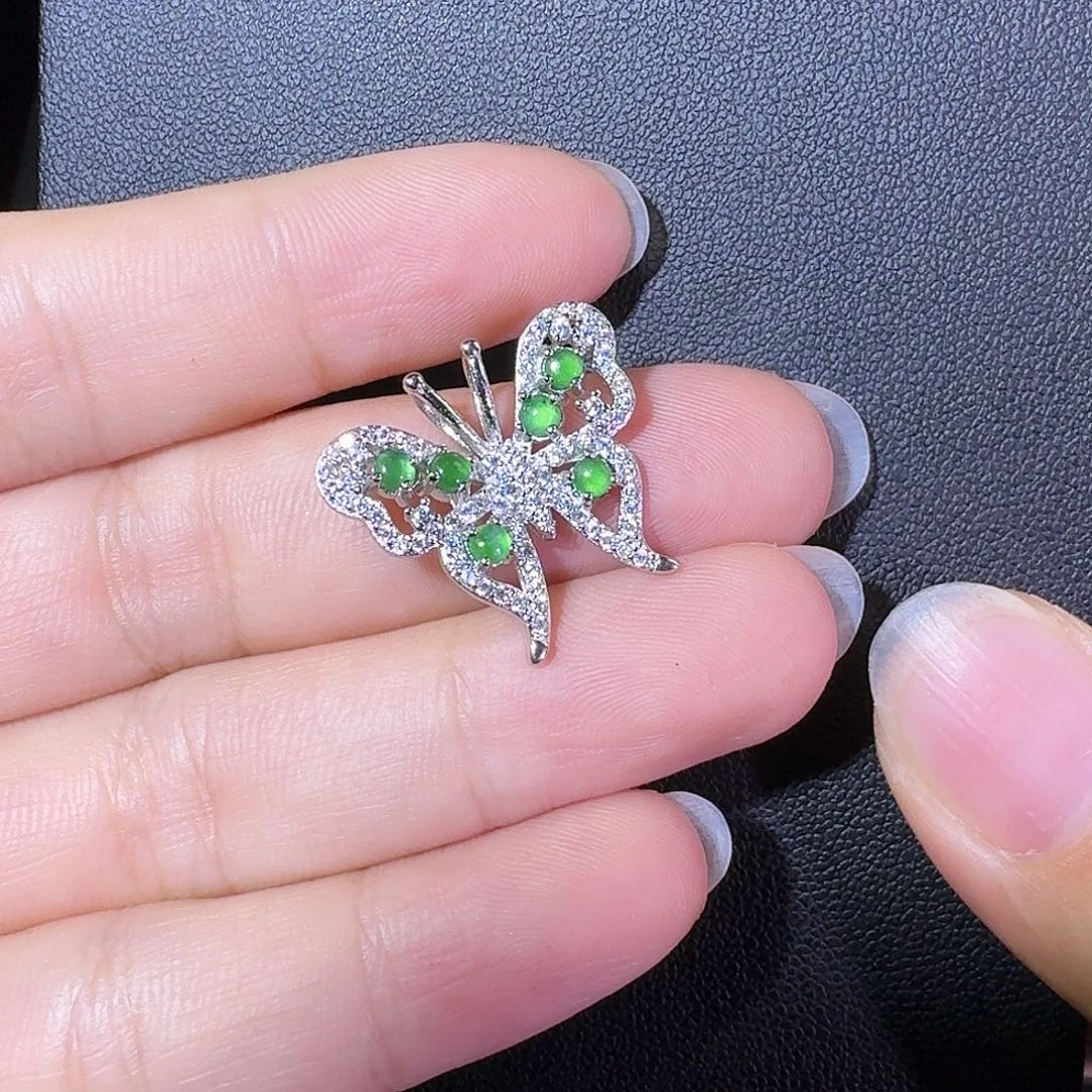 翡翠未镶嵌耳饰蛋面