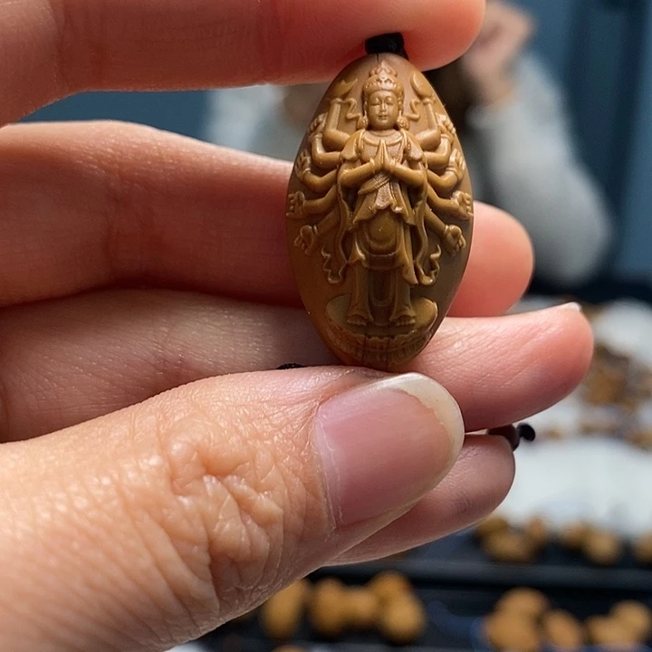 橄榄核吊坠橄榄核