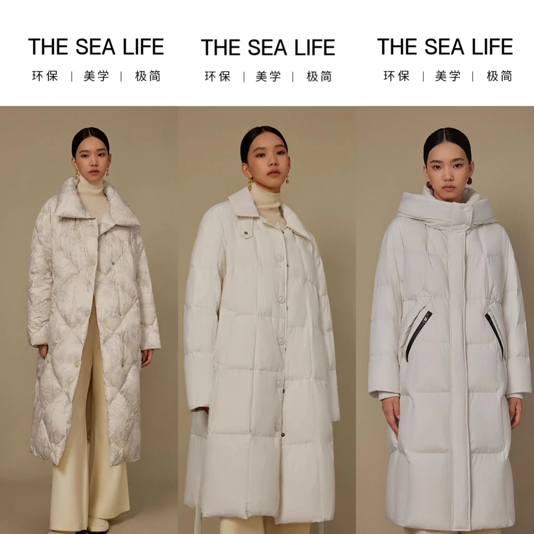 THESEALIFE 欧海一生冬季长款羽绒服合集