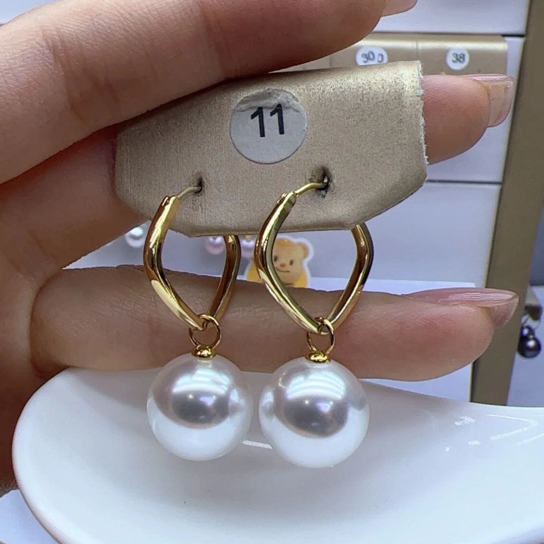 淡水珍珠耳饰未镶嵌