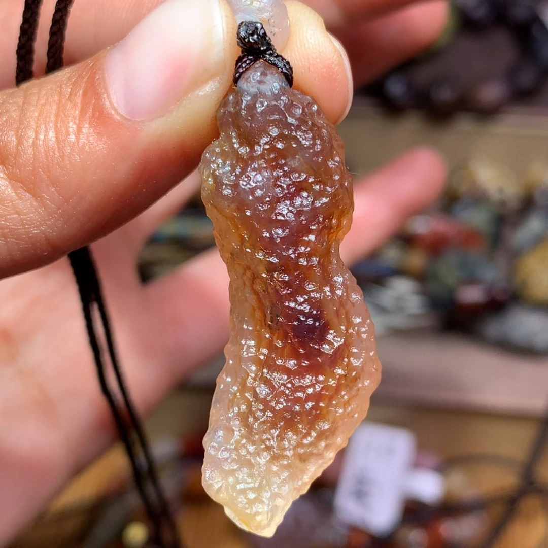 未镶嵌玛瑙/玉髓珠宝半成品