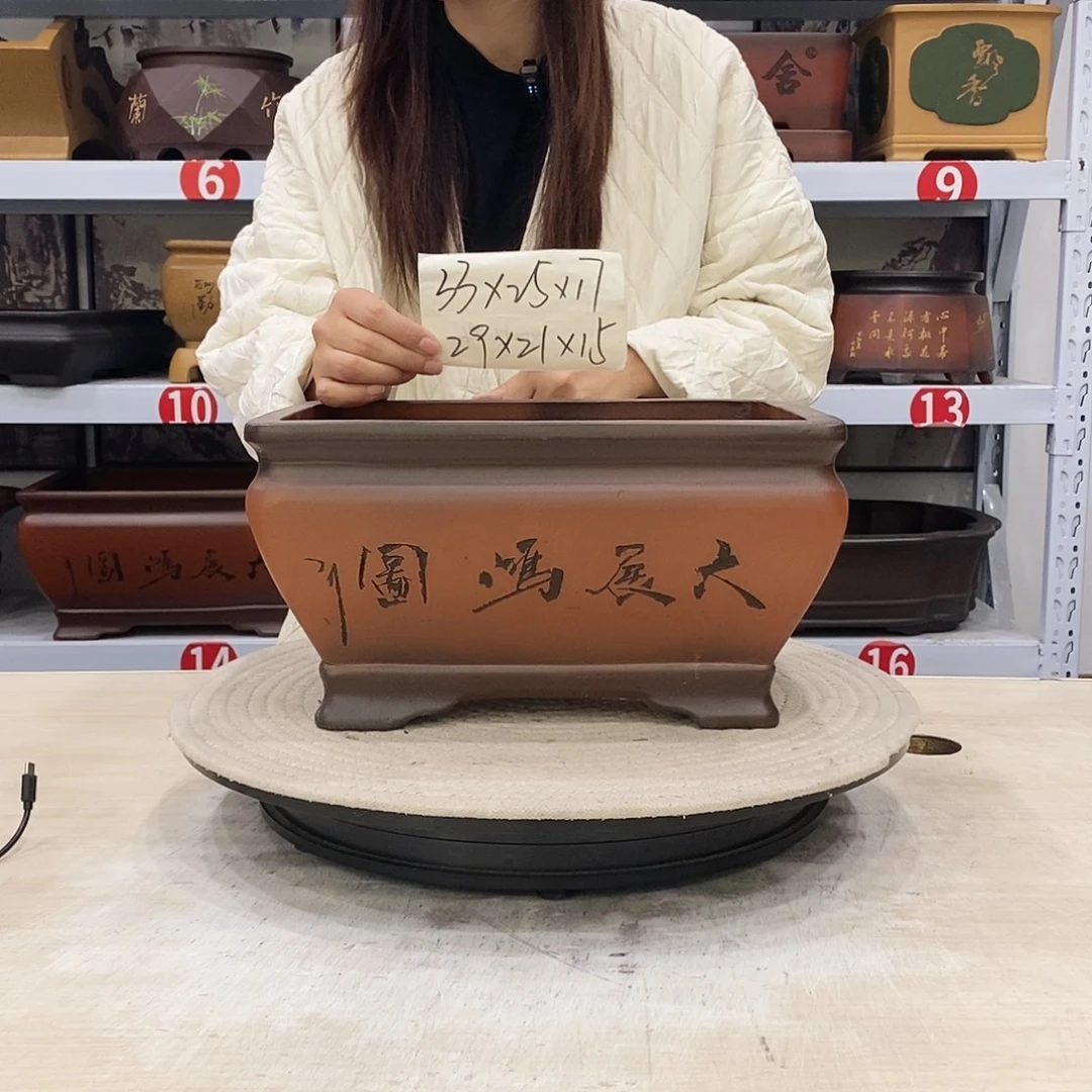 紫砂花盆紫砂花盆