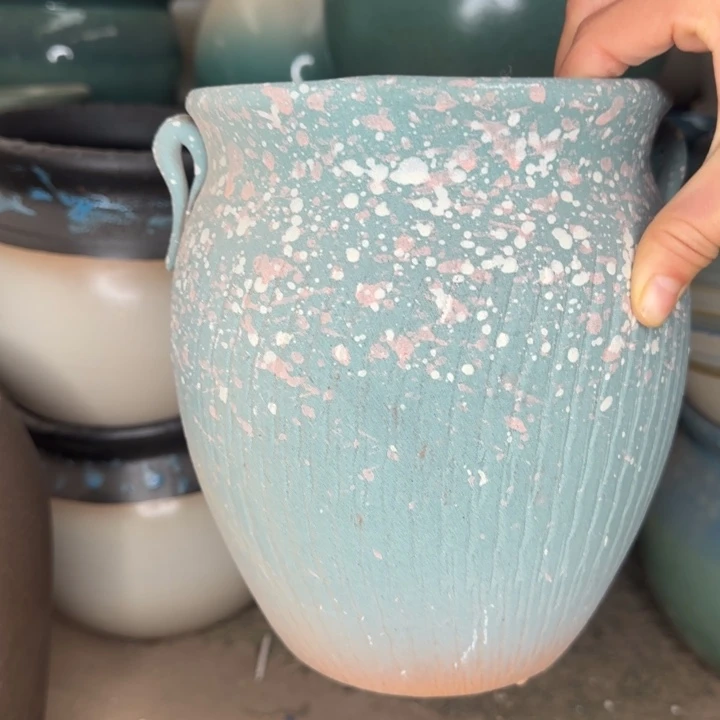 瑕疵花盆处理啦口15高20（两个